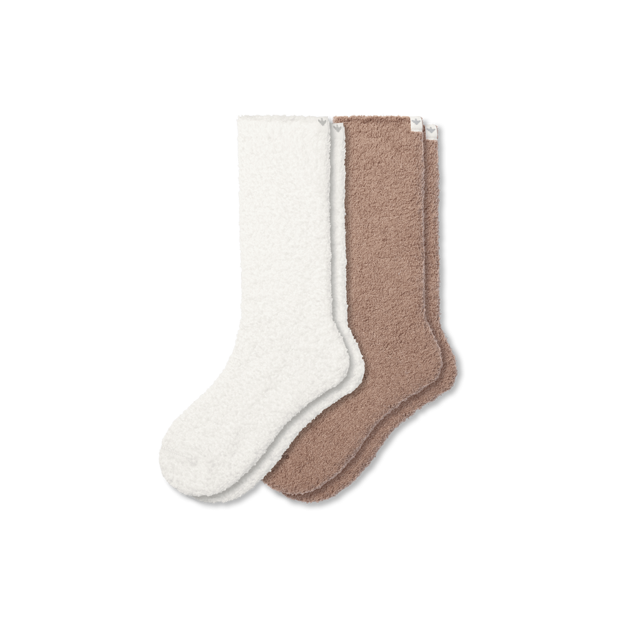 Women's Fuzzy Sock 2-Pack - Comfort Office Move