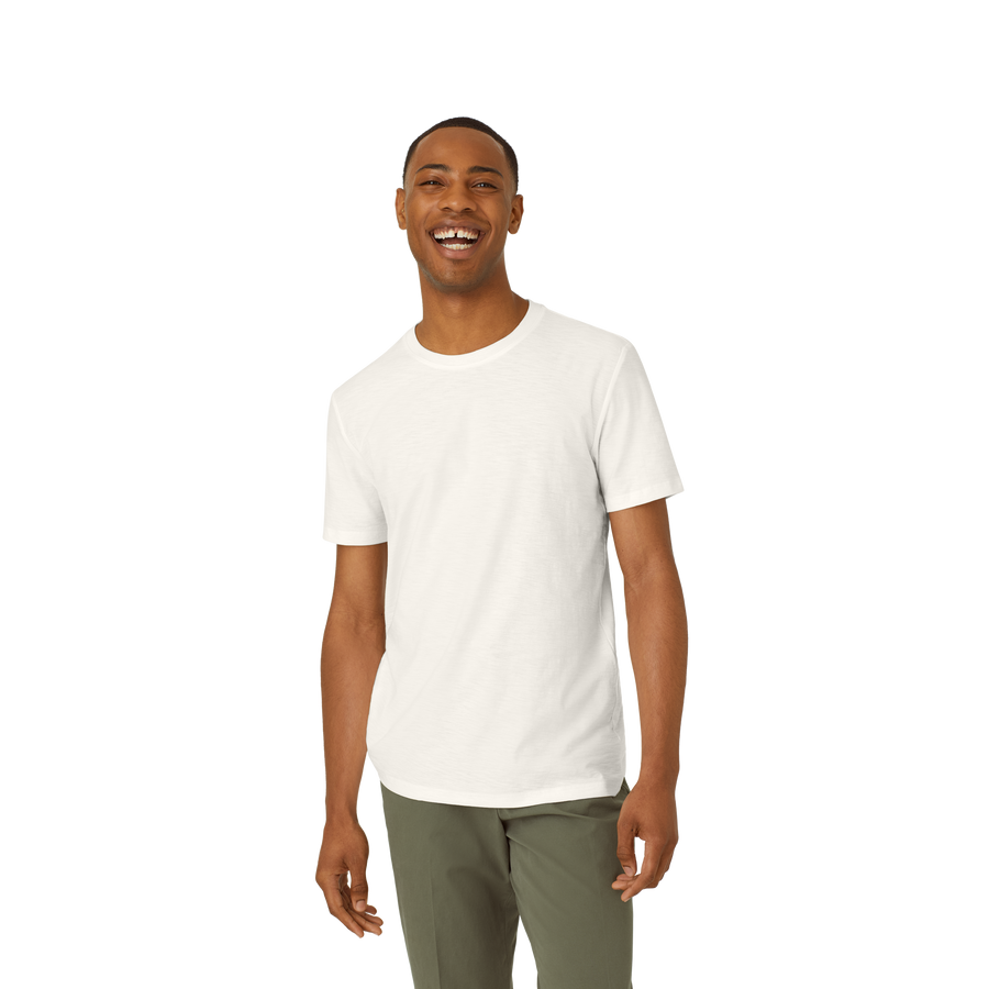 Men's Air Slub Crew Neck T-Shirt - Premium Lounge Cut