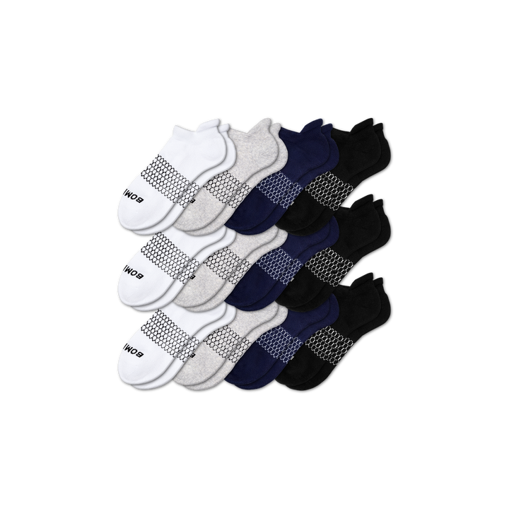Men's Ankle Sock 12-Pack - solids - 4