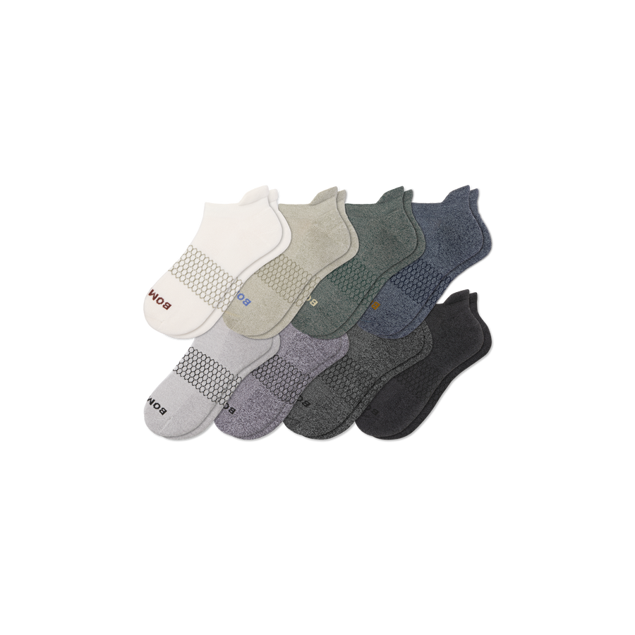 Men's Marl Ankle Sock 8-Pack - Weekend Crew Pair