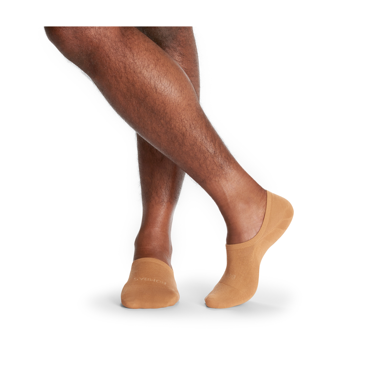 Men's Lightweight No Show Socks - tan - 22