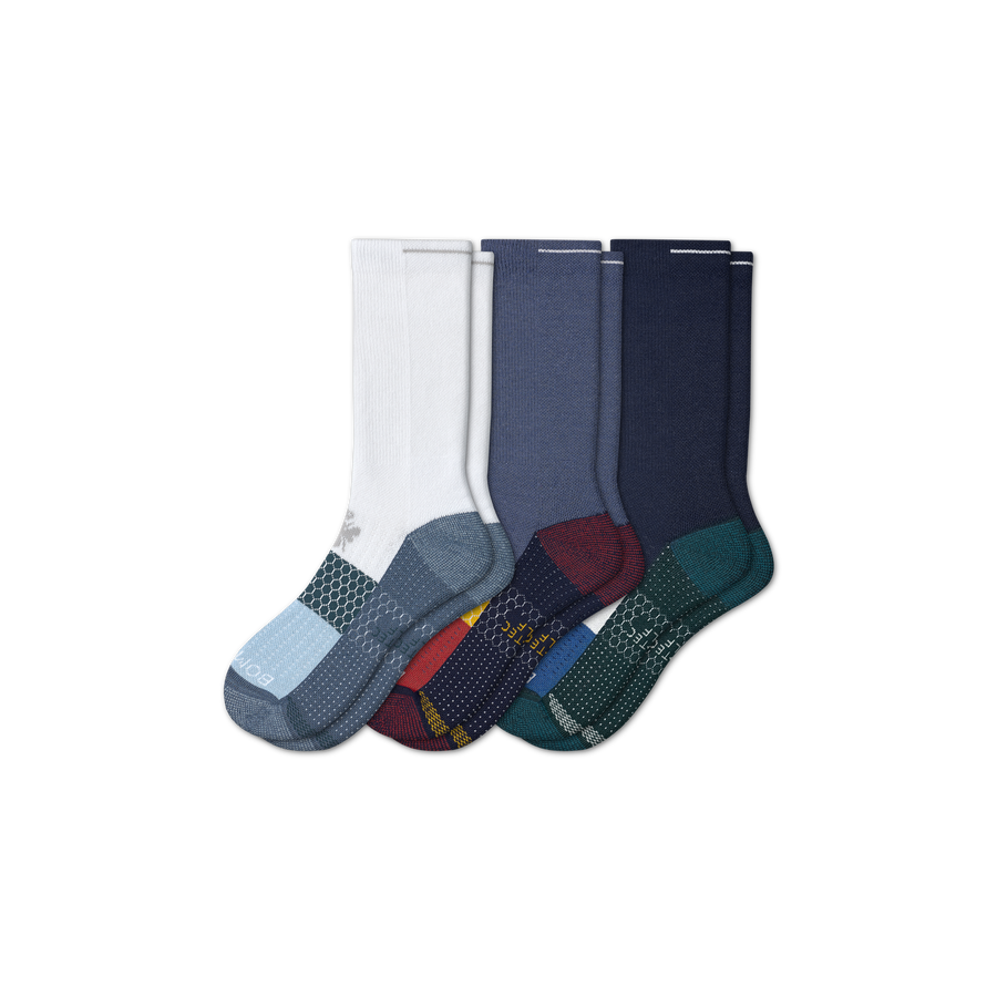Men's Golf Calf Sock 3-Pack - Cushion Run Fit