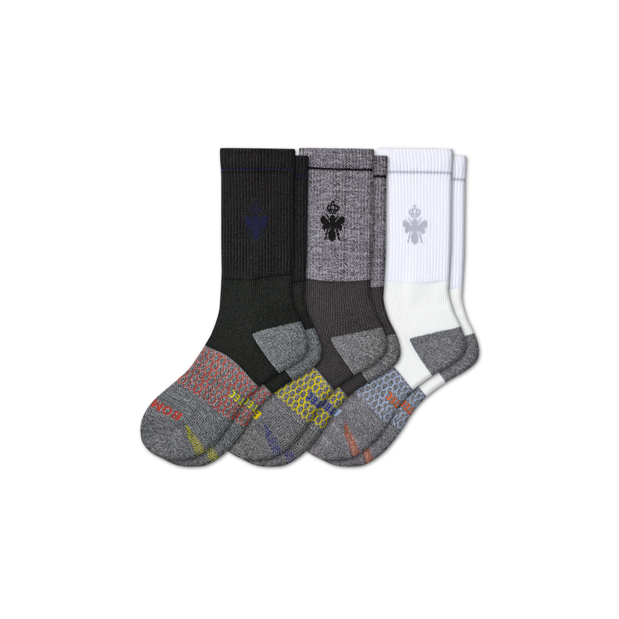 Men's Performance Targeted Compression Calf Sock 3-Pack - Sport Court Hold