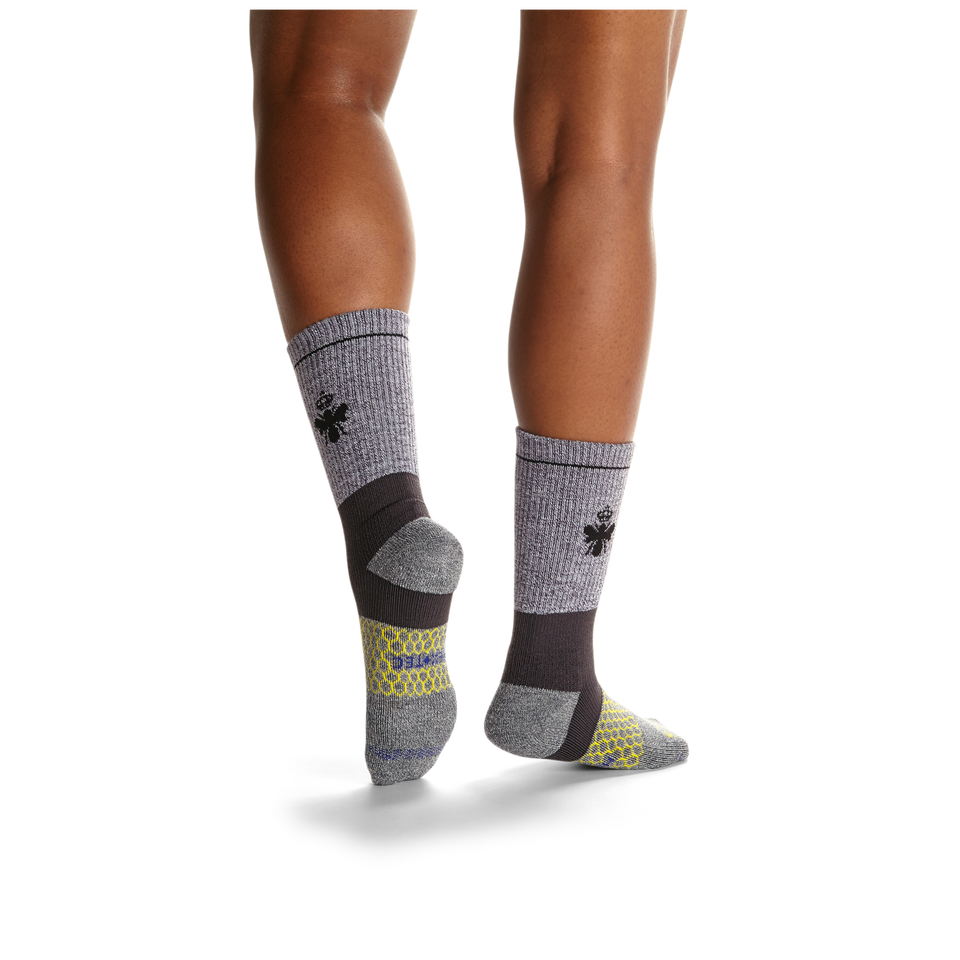 Women's All-Purpose Performance Work Calf Sock 3-Pack - white-black-mix - 6