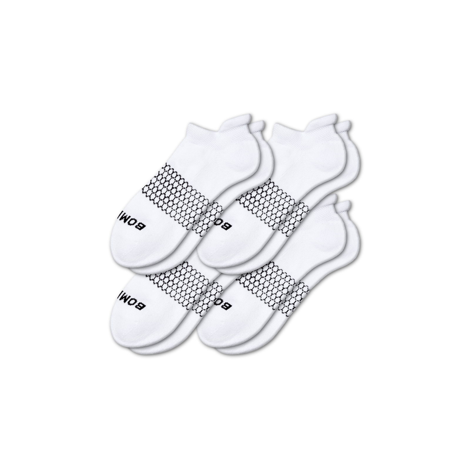 Men's Solids Ankle 4-Pack - white - 6