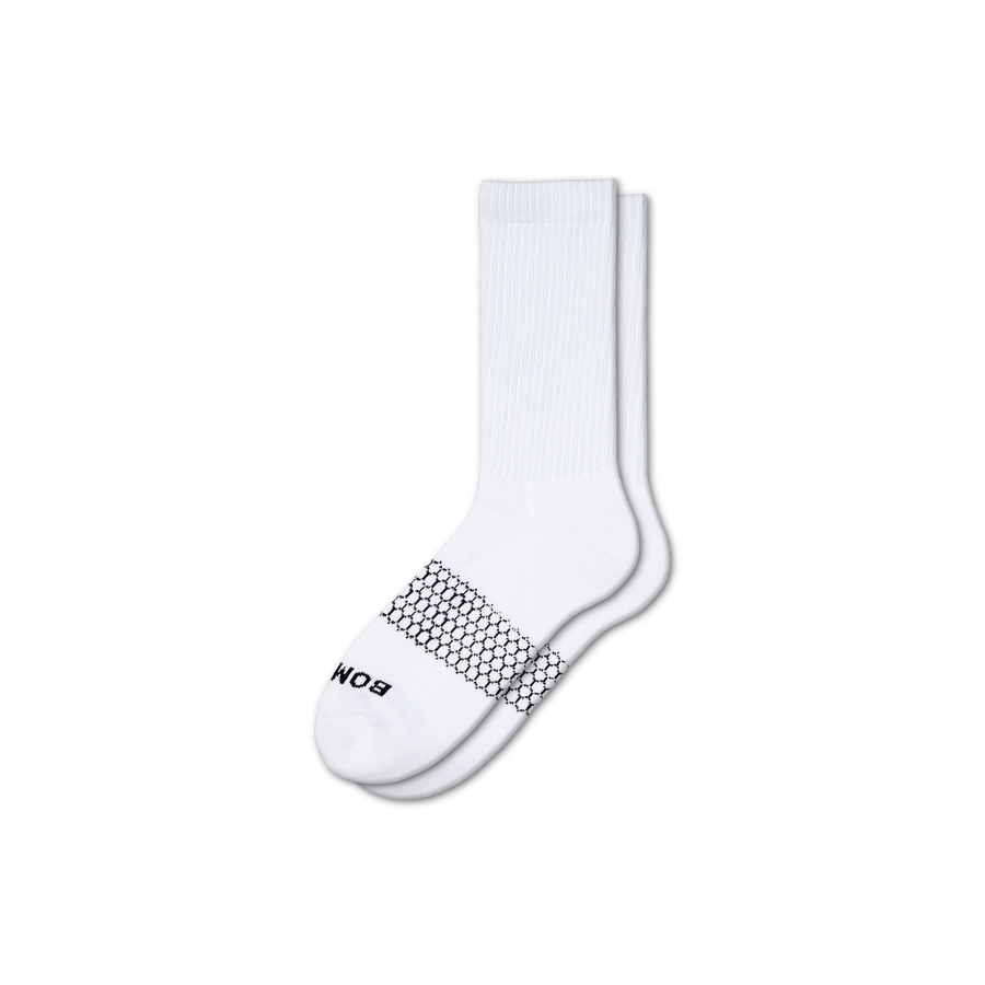 Men's Solids Calf Socks - Run Weekend Support