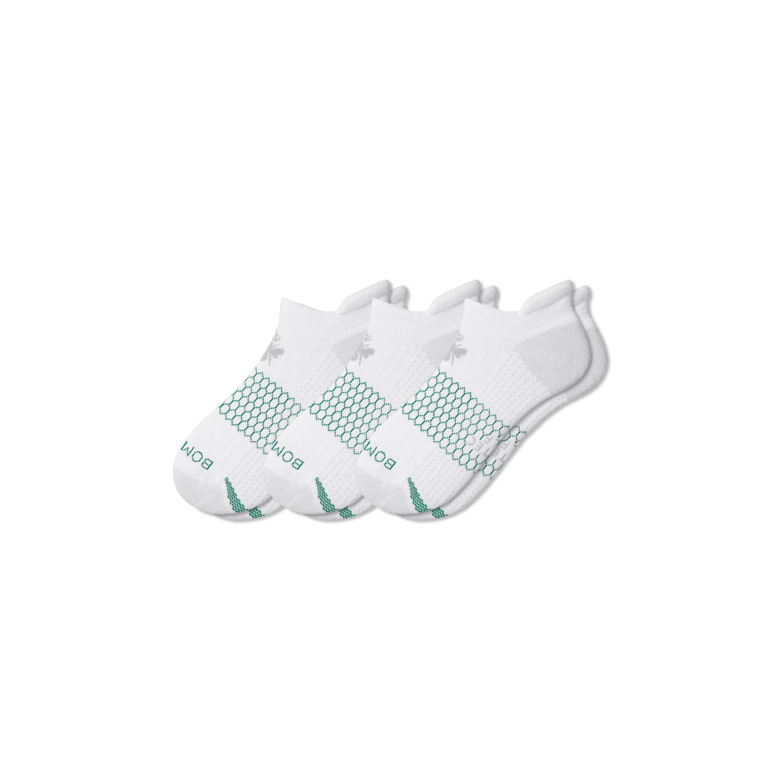 Men's Golf Ankle Sock 3-Pack - white