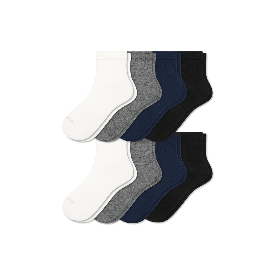 Women's Lightweight Quarter Sock 8-Pack - Daily Home Move